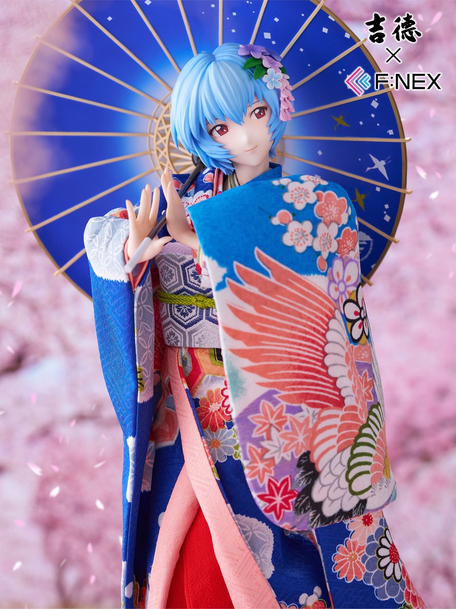 figsoku's tweet photo. 【エヴァンゲリオン】吉徳×F:NEX「綾波レイ&amp;式波・アスカ・ラングレー セット -日本人形-」1/4フィギュア

【予約開始】
価格396,000円（税込）
2027年7月発売予定
https://t.co/gfIpLrz2eX
#FNEX #エヴァンゲリオン https://t.co/3Z8Q7XraIW