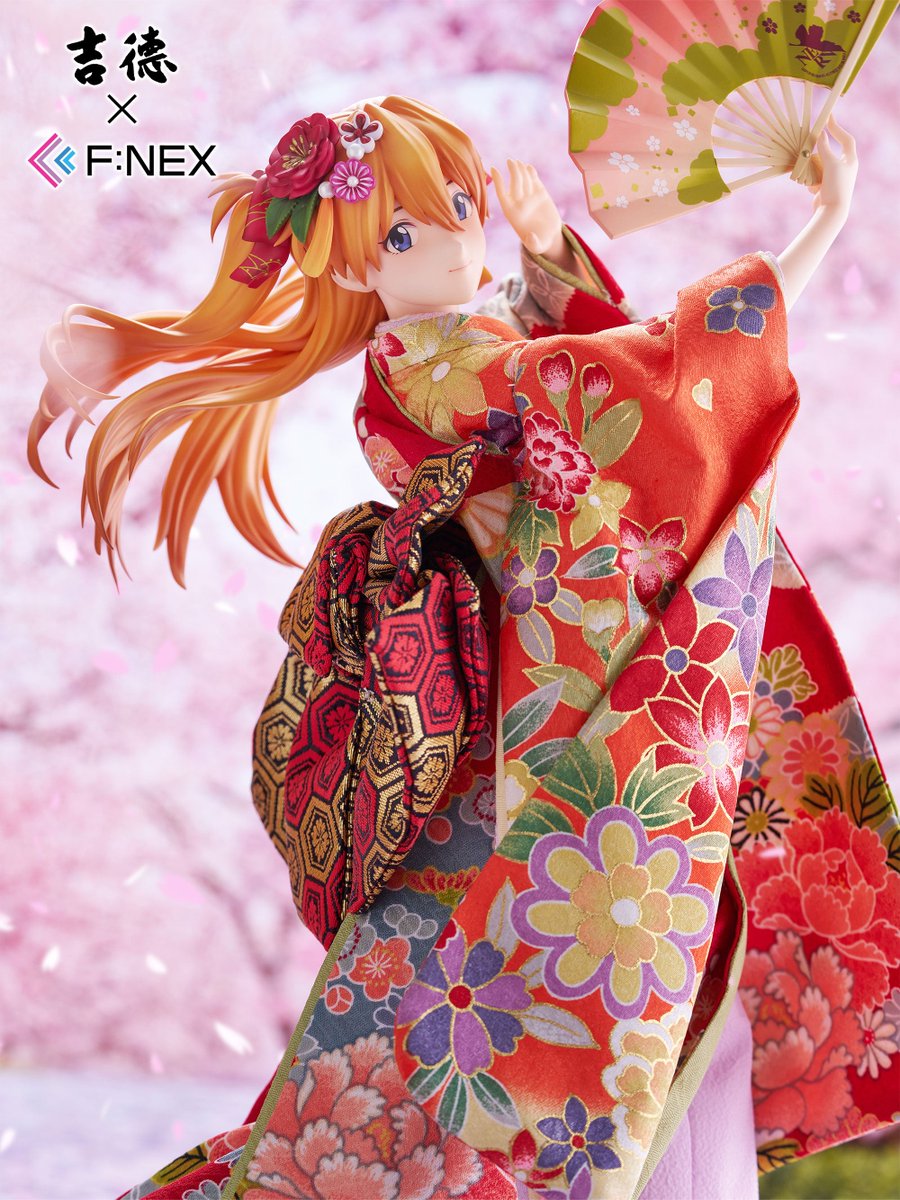 figsoku's tweet photo. 【エヴァンゲリオン】吉徳×F:NEX「綾波レイ&amp;式波・アスカ・ラングレー セット -日本人形-」1/4フィギュア

【予約開始】
価格396,000円（税込）
2027年7月発売予定
https://t.co/gfIpLrz2eX
#FNEX #エヴァンゲリオン https://t.co/3Z8Q7XraIW