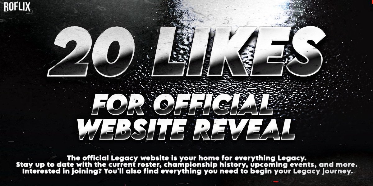 LEGACYONRBLX's tweet photo. Help us reach this goal together❤️

#LEGACY2026 https://t.co/oKBF9BAHHs
