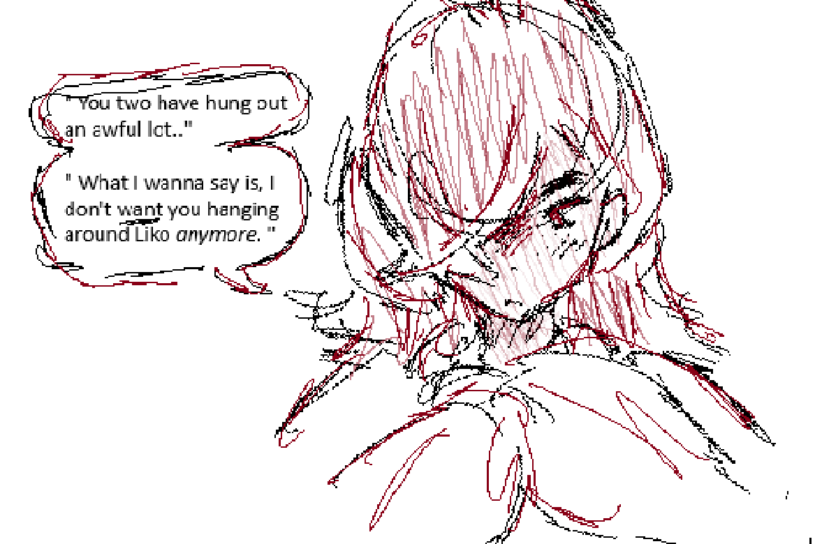 party_chip's tweet photo. yandere likodot au ,,,,, it has been on my mind for a while (au by @homebxnny ) weekend is finally here i need to draw everything i've been thinking about all week https://t.co/yBawoTegZM