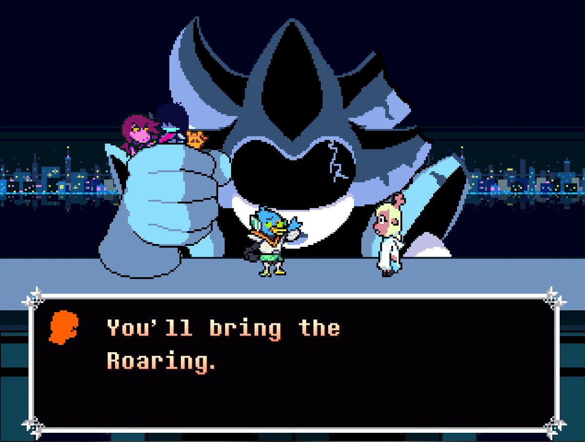 Pixel0Bit's tweet photo. she's genuinely more helpful too, if it weren't for her; berdly would've created a titan right near the end of ch2 https://t.co/timQKq9NeA