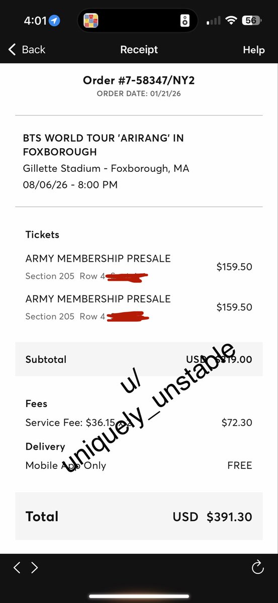 moneyluvs_jay's tweet photo. WTS 
August 6th, Foxborough MA
Section: 205, Row: 4
Asking for $196 per ticket (covering PayPal G&amp;S fee)
*open to ANY offers at this point :))
 
Payment: PayPal G&amp;S
Transfer: immediate Ticketmaster transfer after payment
*will show any proof of purchase

LOL @ MY REDDIT HANDLE https://t.co/niuaIHjqi8