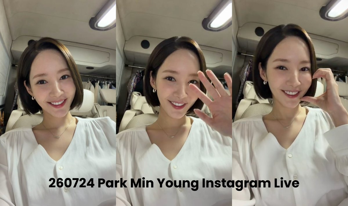 Txyuuu3's tweet photo. 260724 ParkMinYoung IG live #박민영 
Youtube https://t.co/Ij4TPNcojK
Google drive (live list) https://t.co/MUwSMK8a04 https://t.co/DFyKFbXMdz