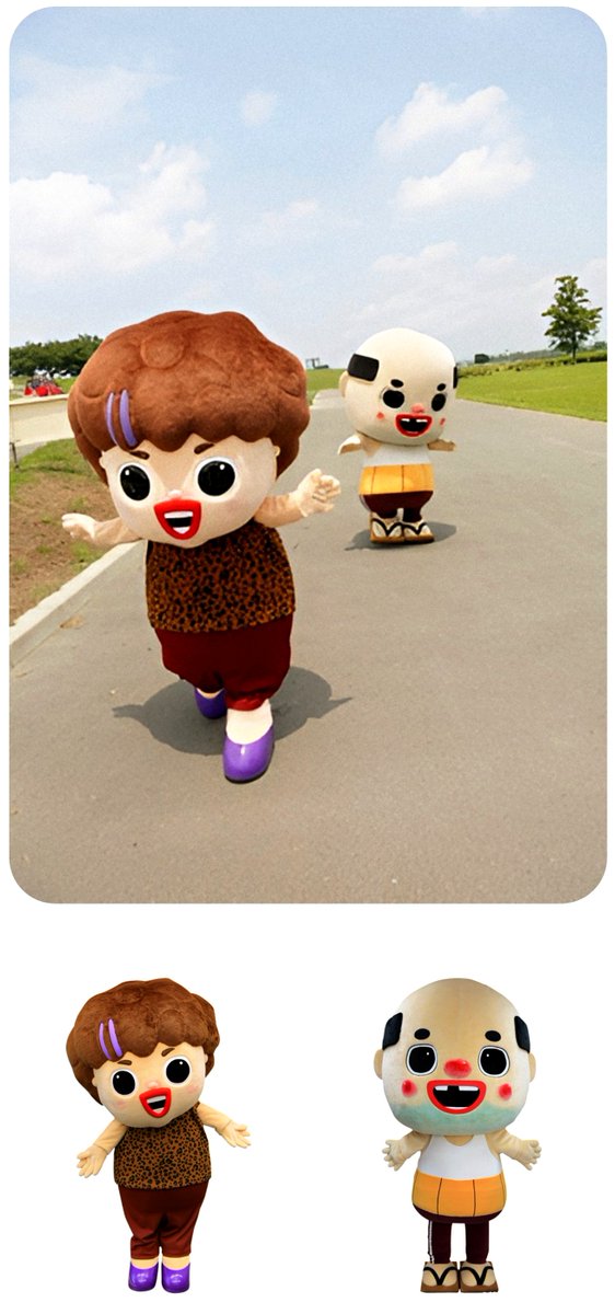 miro_ne37's tweet photo. @mugizou5656 知らなかった、、
兵庫県尼崎市の非公式ご当地キャラクター
酒田しんいち と、
　その妻の  酒田みづえ。。 https://t.co/lXGuru8TyL