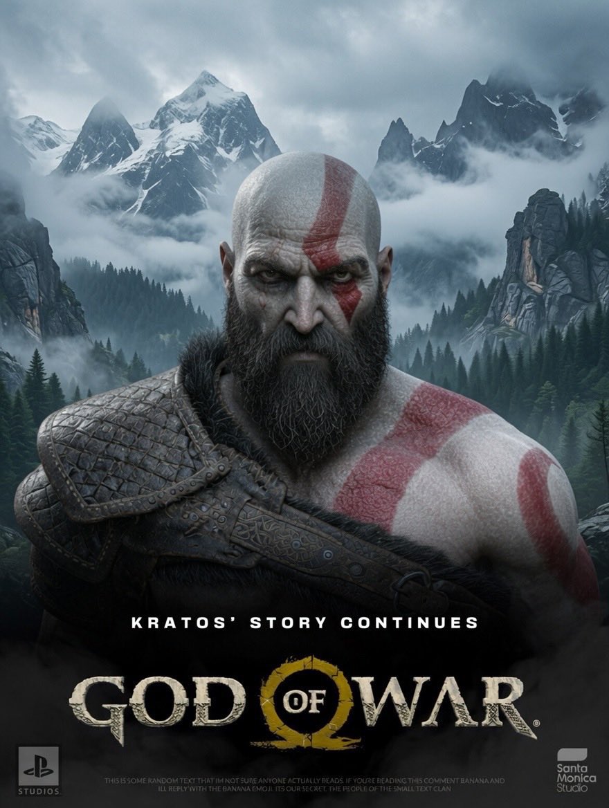 ChampVG's tweet photo. رسسسميا 🚨🚨🚨

لعبة God of Wa الجديدة القادمة من بطولة كريتوس ! 😍🎮

اللعبة قيد التطوير ✅ https://t.co/JvoWB4xgfX