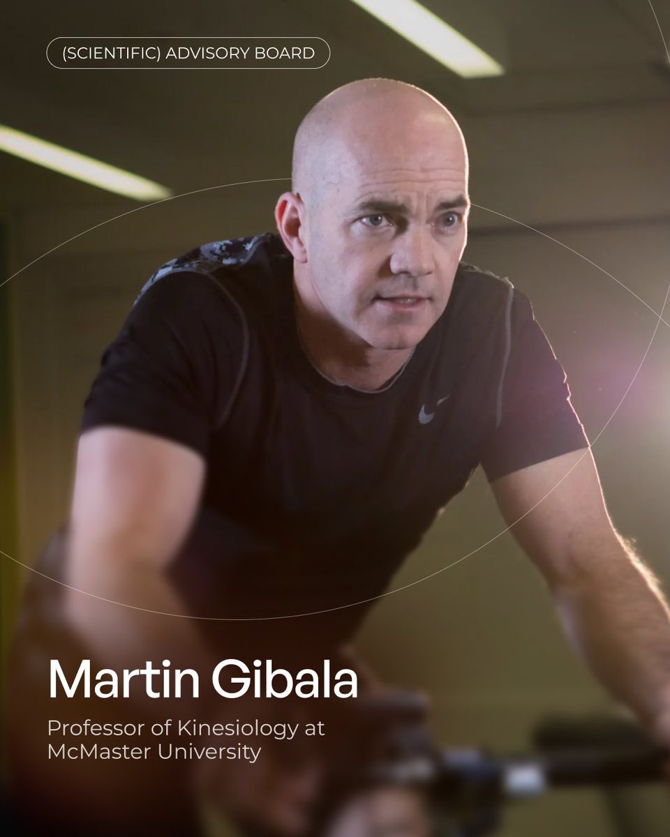 myeverme's tweet photo. Martin Gibala has spent decades researching how the body adapts to exercise. His finding that short, intense bursts of movement can deliver benefits comparable to much longer sessions changed how exercise science thinks about time and effort.

He's a Professor of Kinesiology at McMaster University, author of The One-Minute Workout, and a member of EverMe's Scientific Advisory Board. His research is part of what ensures the exercise science on EverMe is built on evidence, not trend.
