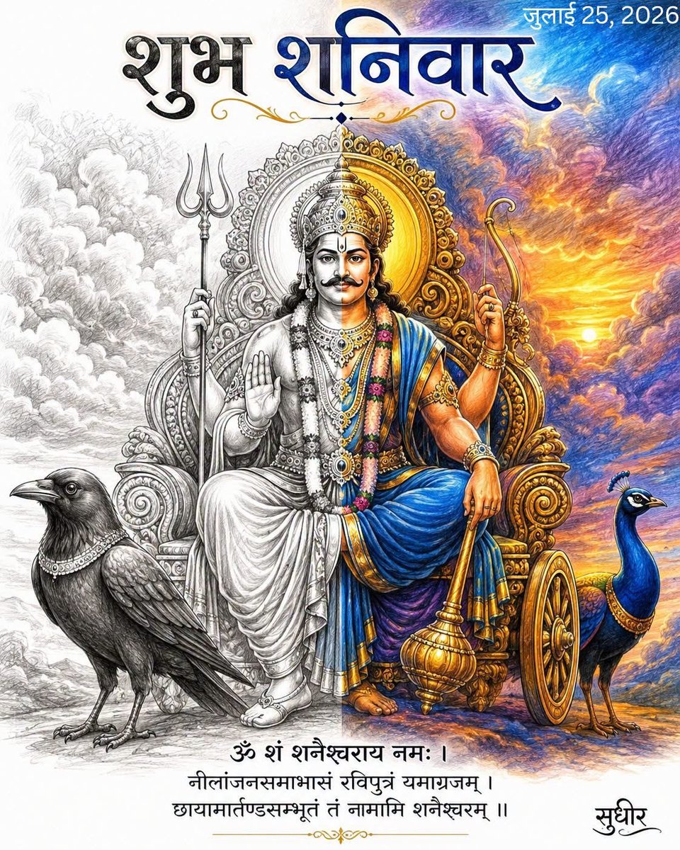 jitendra19800's tweet photo. 🚩  *ॐॐ  सुप्रभात   ॐॐ*  🚩
प्रातः वन्दन ,सभी को प्रणाम !!
आप सभी के लिए बहुत प्रार्थना हैं !!
“ॐ नमोः भगवते रुद्राय नमः”शिवा शिव”
 “शिवोभूत्वा शिवम् यजेत”
शिव बनकर  शिव की पूजा करनी चाहिये 
सदा शिव सर्वदा शिव.
#हर_हर_महादेव “नर्मदे हर”
#जय_शंकर”
#शुभ_शनिवार
🇮🇳भारत माता की जय🇮🇳 https://t.co/aAZuQaQQ5Z