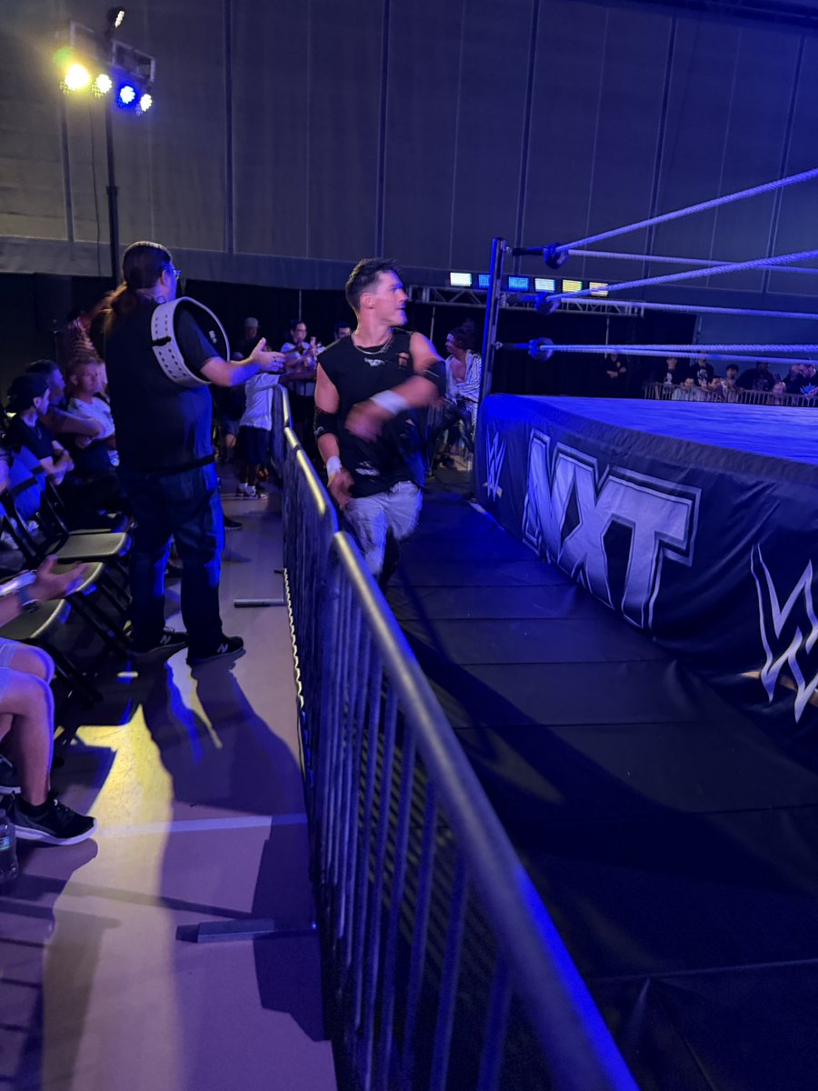 LexyHenke's tweet photo. FINALLY!!! ALL MY BOYS TOGETHER!! @tatewilderwwe @HankWalker_WWE @TankLedgerWWE and Ek Prosper here at #NXTftPierce #nxtfortpierce 

SHOW ME THE BELLYYYYY https://t.co/iJXkwYYant