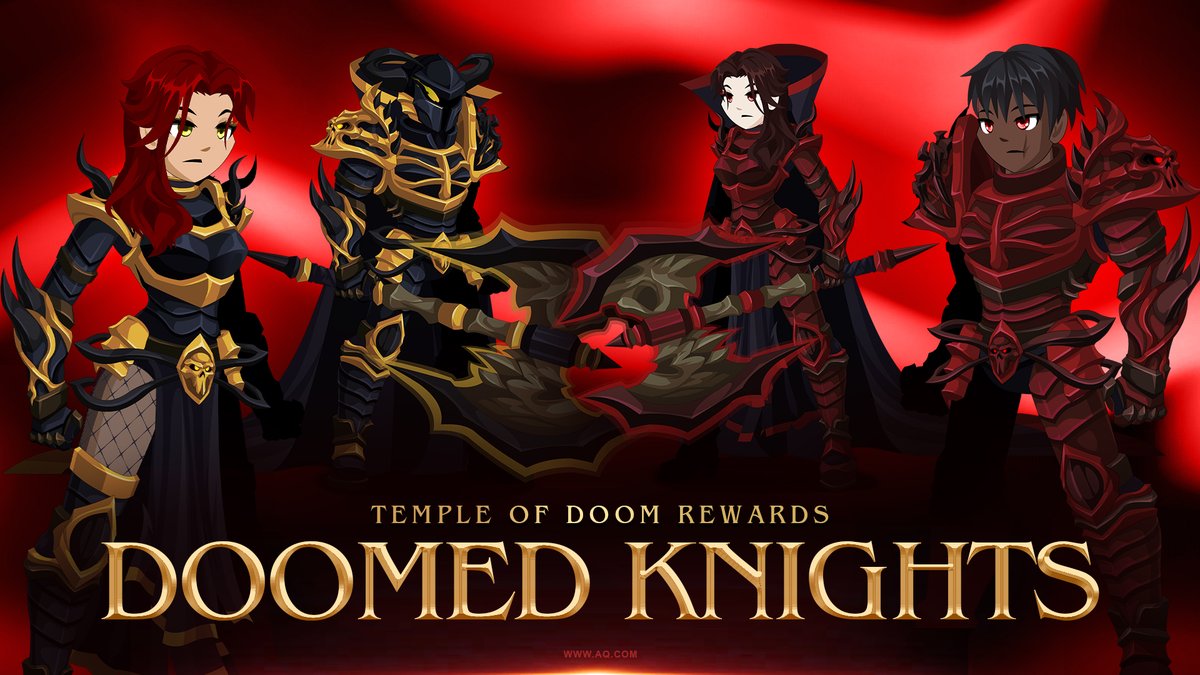 Alina_AE's tweet photo. A full ShadowScythe loadout is ready for you to claim from Bryn in /templeofdoom! Gather Empty Vessels, Leech's Suckers, Tainted Armor Scraps, and Doom Lilies from the quests in the map to craft both complete sets. https://t.co/q71ZFFDSoN https://t.co/g1Z6iM9iYq