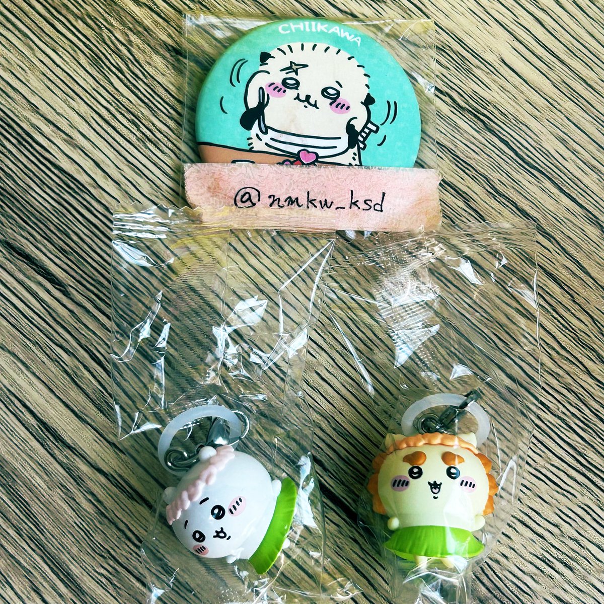 nmkw_ksd's tweet photo. 【交換】ちいかわ 映画 入場特典 チャームミニフィギュア めじるしチャーム

譲→ちいかわ/シーサー

求→うさぎ/ラッコ

全て纏めて交換を希望しております。
お心当たりのある方はお声がけよろしくお願い致します…！ https://t.co/GKVmHIuY4E