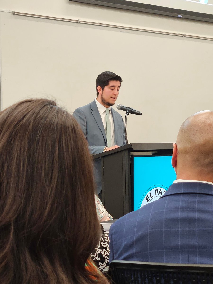 missionechs's tweet photo. We welcomed back Mr. Hector Perez, C/O 2010 @RRRojas_ES Dr. Katalina Salas, C/O 2012 @katsalas7 &amp; Mr. Isidro Torres, C/O 2015 @IsidroEPTX to share inspirational messages &amp; memories in celebration of our 20th Anniversary! #PhoenixFamily @SocorroISD @EPCCNews #FirstandBest https://t.co/h4ykXaWa3a