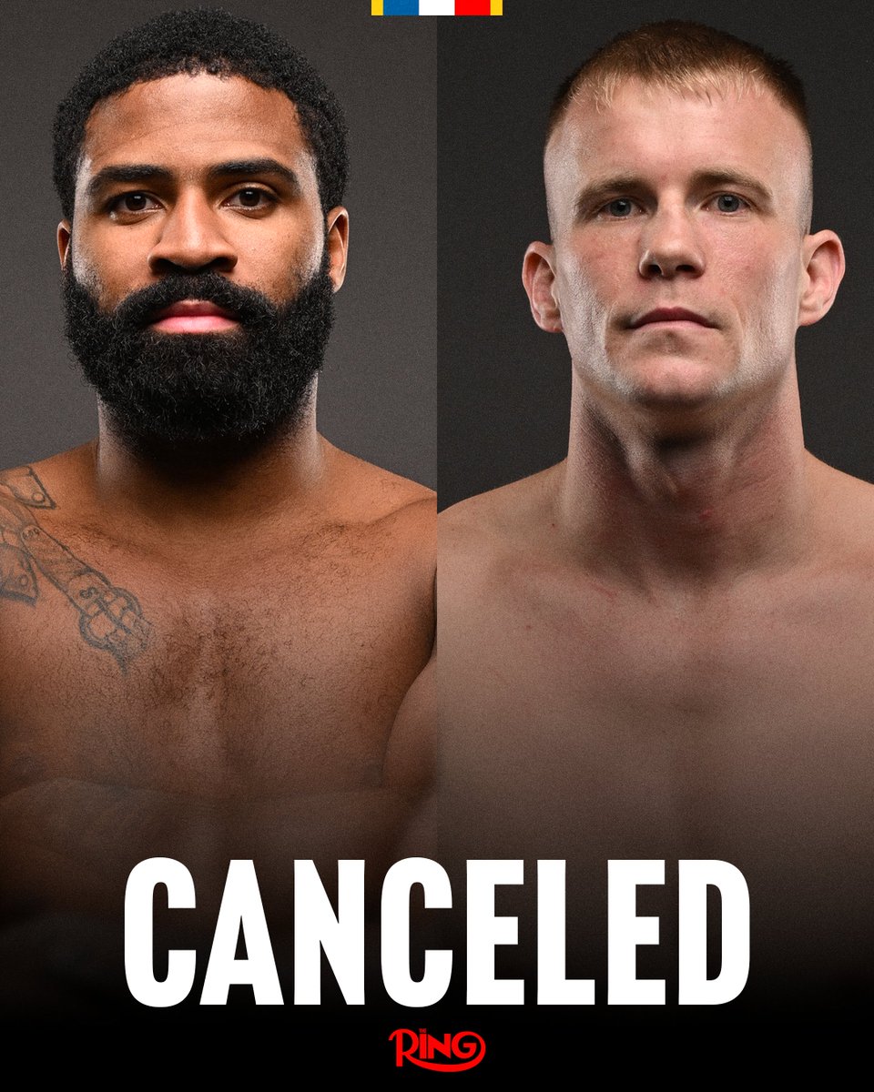 ringmagazine's tweet photo. 🚨 Stephen Fulton vs Liam Wilson has been canceled.

Fulton was 6.5 lbs heavier than the rescheduled 133 lbs catchweight agreement during the official weigh-in ⚖️ https://t.co/ZpMI801UHR