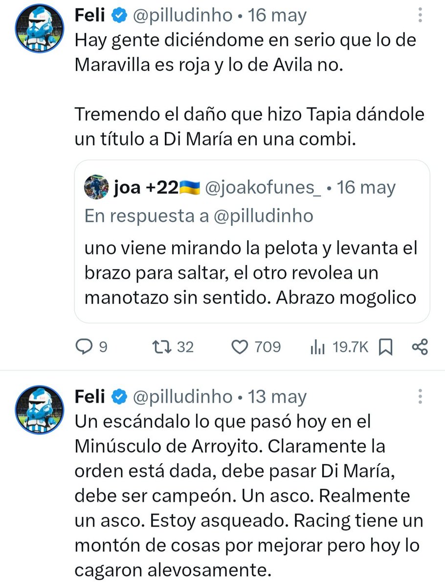 deerrece's tweet photo. Devuelvan los puntos a la gente de Gimnasia ¡ladrones! ¡Milito ladrón! cuando roban miran para el costado y cuando pierden son campeones de la moral. Garcas como buenos Europeos y vos sos igual @flavioazzaro https://t.co/R6yhaMXizM