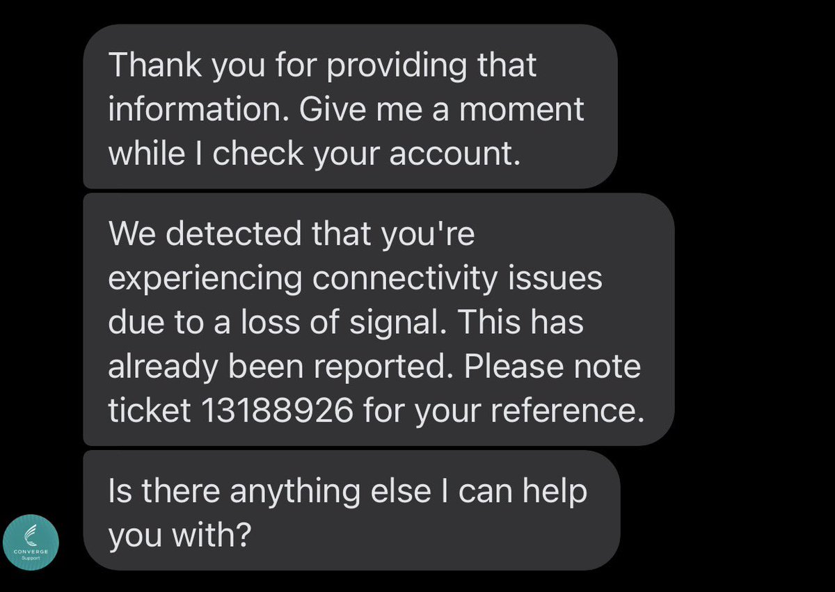 matteojuu's tweet photo. Ano na @ConvergeSupport ? Puro ganito na lang wala namang tulong? Hindi naman naayos? 😅😅 
3 days na kaming walang internet! https://t.co/16NdfPOVEh