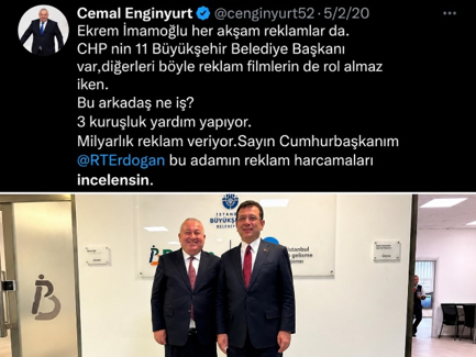 ToptancCem69915's tweet photo. İMAMOĞLU’NU DEVLETE İLK İHBAR EDEN @cenginyurt52 İDİ. 😂

Beş Şubat iki bin yirmi, bir paylaşım düşer ekrana,
Bir milletvekili seslenir devletin en üst makamına.
“Reklamlar milyarlık, bu işin aslı nedir?” diye sorar,
İBB Başkanı’nı denetime çağırır, hesabı sorar.

“CHP’nin on bir başkanı var, neden biri öne çıkar?”
“Üç kuruş yardım yapar, milyarlık reklamlar saçar.”
Sözler serttir, hedef bellidir, meydan yine dardır,
Devletin zirvesine yapılan çağrı, kamuya mal olur artık.

Sonra başka sözler gelir, polemik daha da büyür,
“Projedir, egoisttir” denir, siyasi tartışma yürür.
Kimi zaman bir siyasetçi sertleşir, sözler ağırlaşır,
Kamuoyunun önünde söylenen, tarihin kaydına karışır.

Peki CHP’den yükseldi mi bu sözlere bir itiraz?
Yoksa sessizlik mi oldu, sorular kaldı biraz?
Bir paylaşım, bir çağrı, bir siyasi tartışma…
Söylenen sözler tarihe kalır; cevaplar ise hâlâ ortada.

@cenginyurt52 (Uçan Çuval İMAMOĞLU) kitap çalışmam 7 yılın arşiv çalışmasıdır. Burada hakkınızı vermek anlamında da tarihe not düştüğümü ifade etmek isterim. Dosya elimde adım adım matbaaya yolculuk yaptığı bir zaman da @herkesicinCHP'den de istifa ettiğinizi duydum.                                                                                Adaşım geçtiğin yeni partin son durak mı? 😉