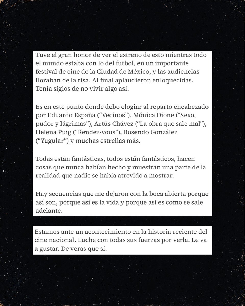LDTpelicula's tweet photo. Hoy despertamos con una noticia maravillosa:
@AlvaroCueva dedica su columna de hoy en Milenio a LA DIVINA TRAGEDIA.
Aquรญ les compartimos algunos fragmentos:
#ladivinatragedia #thedivinetragedy #lifegay #milenio #lgbtfilm #gay https://t.co/mnJels6v3i