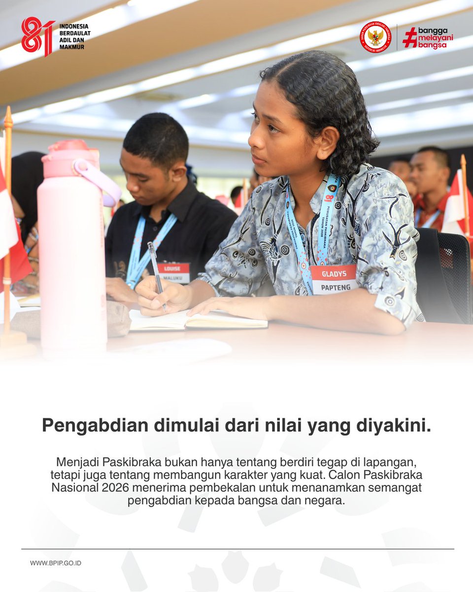 Badan Pembinaan Ideologi Pancasila tweet media