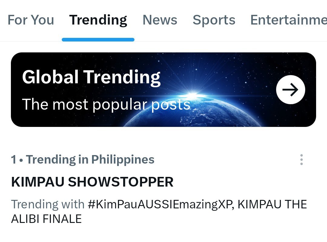 ChaNcy24's tweet photo. TOP SPOT NA!
Iba talaga ang Kimpaulandia!

KIMPAU SHOWSTOPPER 

#KimPauAUSSIEmazingXP https://t.co/9XtPSgcpkL