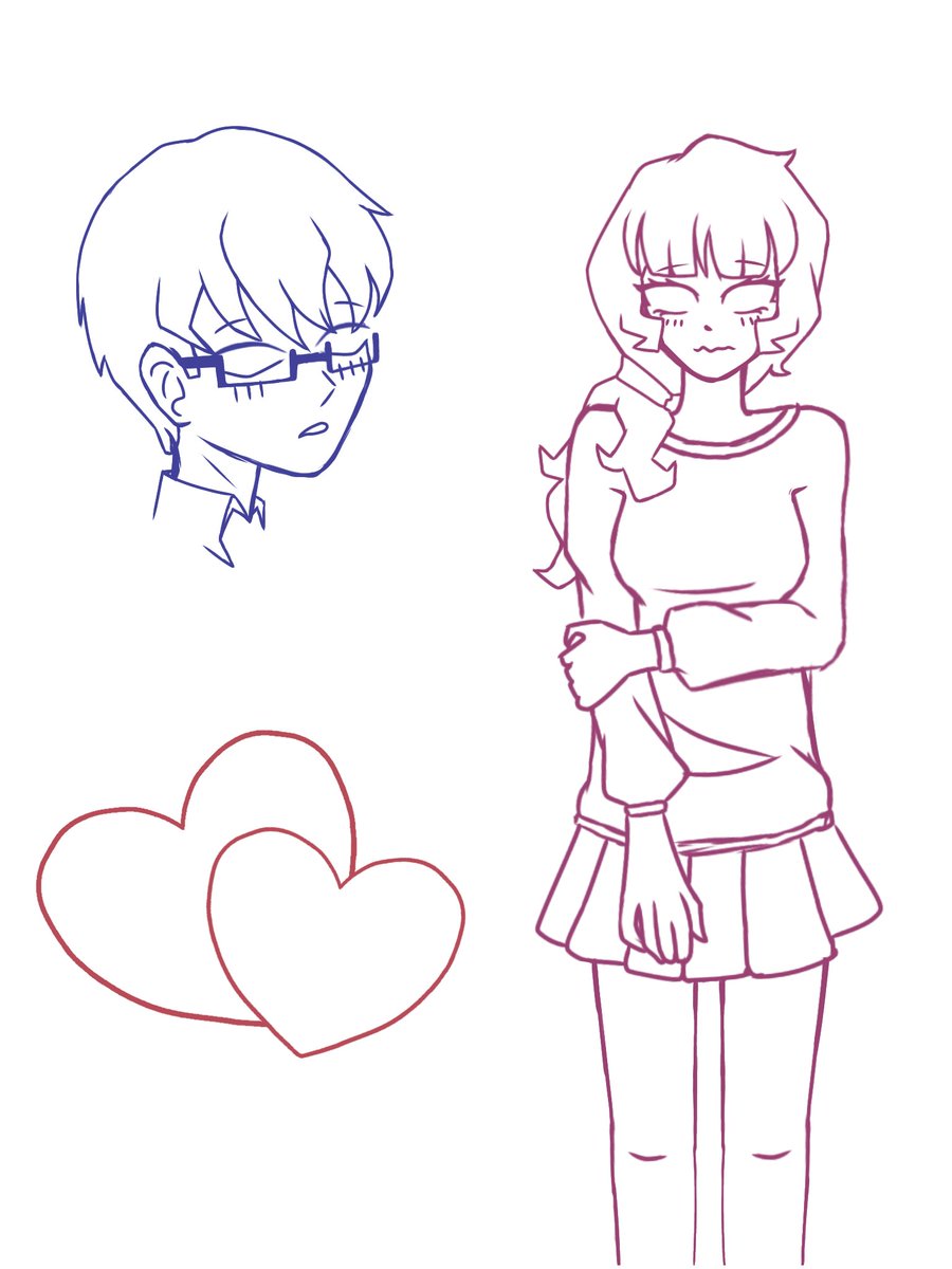 Misa_4misa's tweet photo. Wip de you and i are polar opposites
#digitalart  #animefanarts https://t.co/svy0Pp8H96