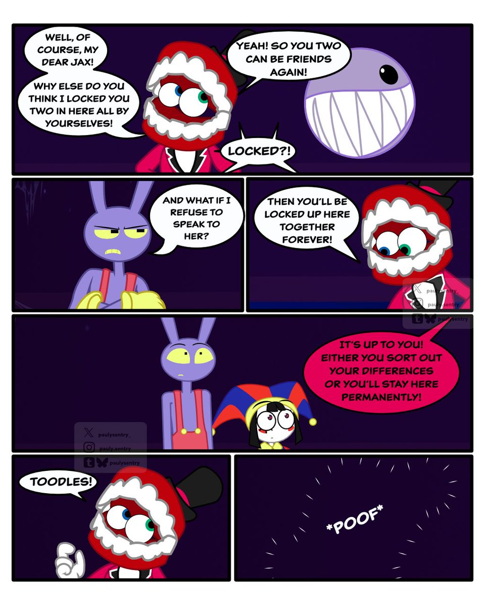 PaulySentry_'s tweet photo. Caine's Experiment (1/3)
-
#tadc #theamazingdigitalcircus #funnybunny https://t.co/fdl1qa212y