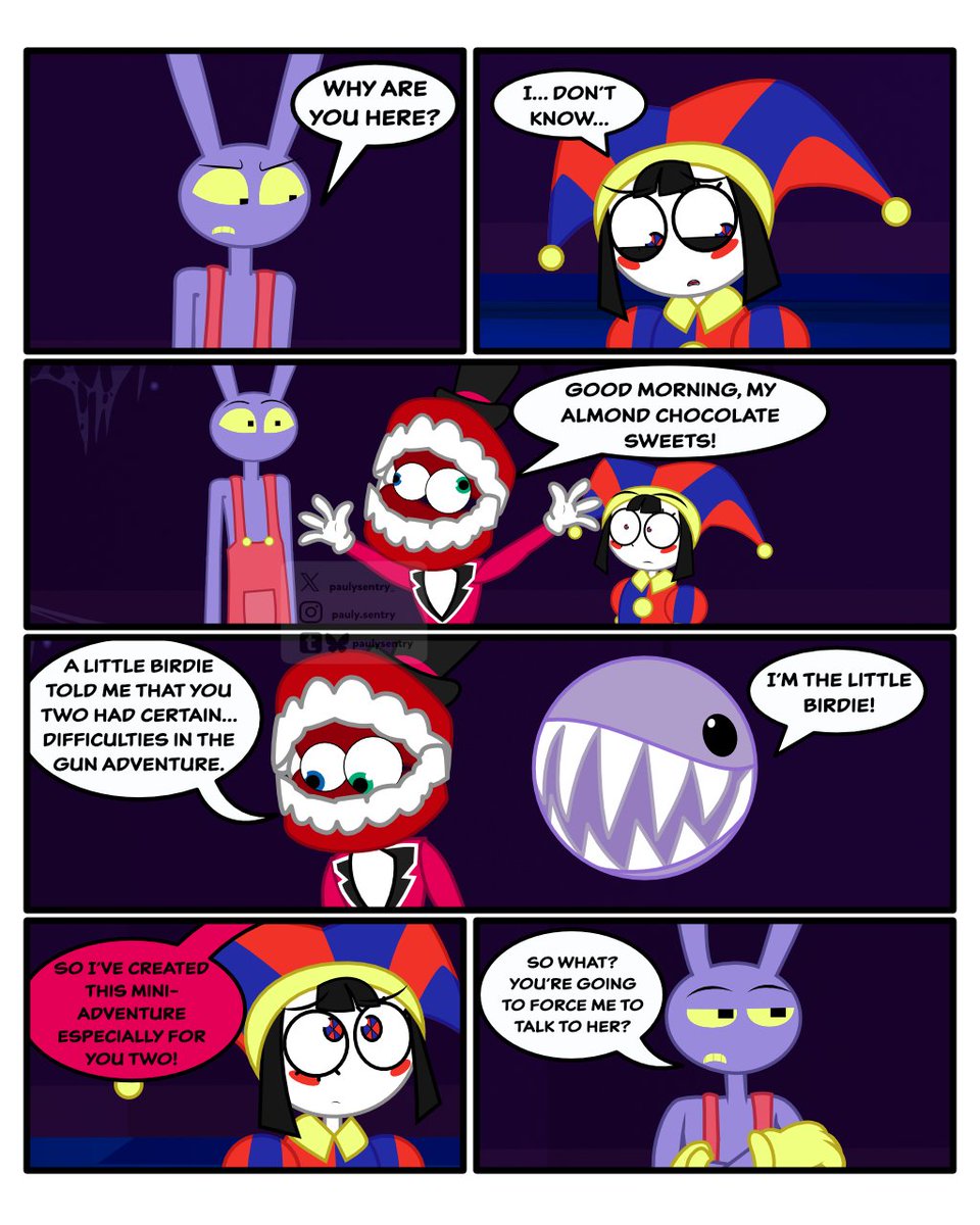 PaulySentry_'s tweet photo. Caine's Experiment (1/3)
-
#tadc #theamazingdigitalcircus #funnybunny https://t.co/fdl1qa212y