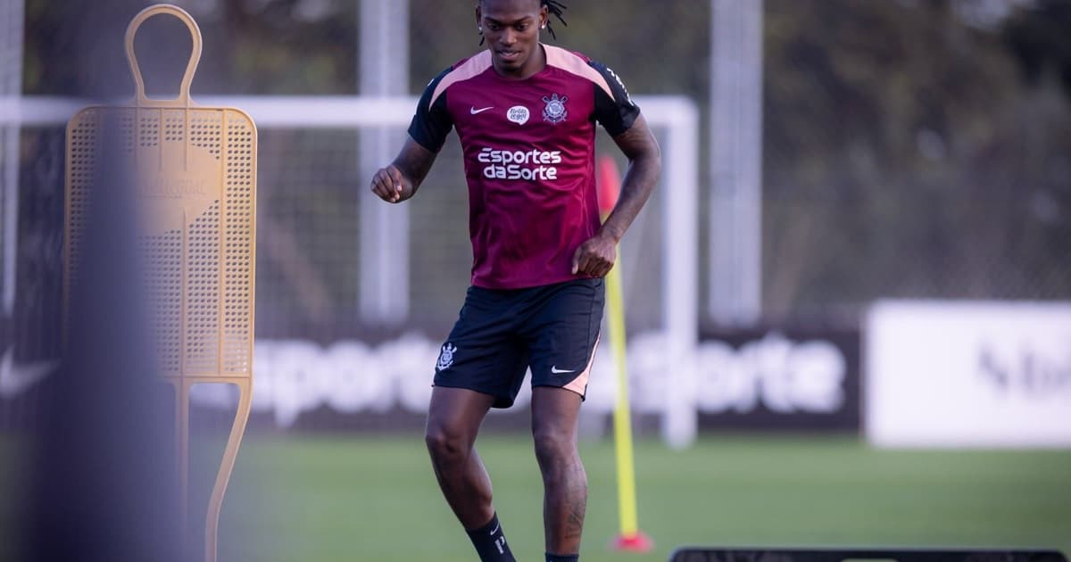 lance_timao's tweet photo. Astro do Milan, Rafael Leão treina no CT do Corinthians https://t.co/3gtefTxCFi https://t.co/nVfJyOHtDQ