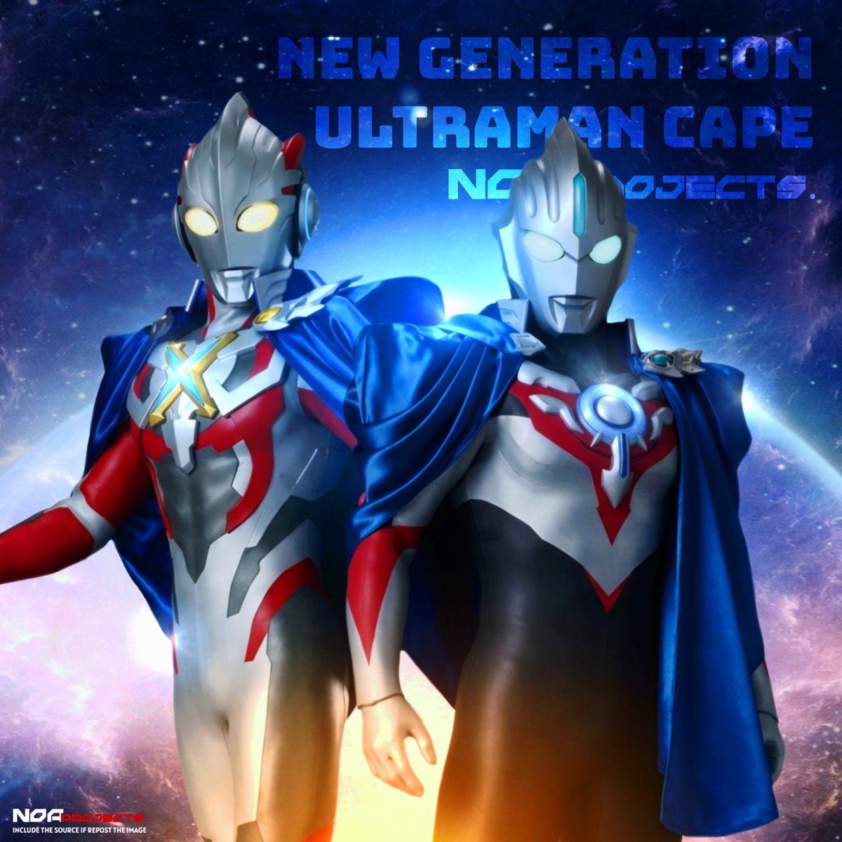 noaprojects_'s tweet photo. New Generation Heroes with New Generation Ultraman Cape (Part 1) ~~
#Ultraman #UltramanZ #UltramanGeed #UltramanGinga #UltramanVictory #UltramanX #UltramanOrb #UltramabRosso #UltramanBlu https://t.co/djBIyGKcXz