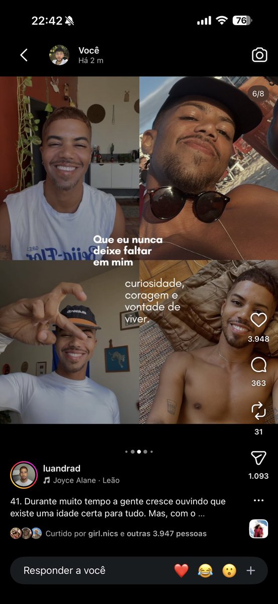 victoduardo's tweet photo. tô abismado com esse menino de 41 anos que apareceu no meu instagram não sei se é verdade https://t.co/dGqouWwehE