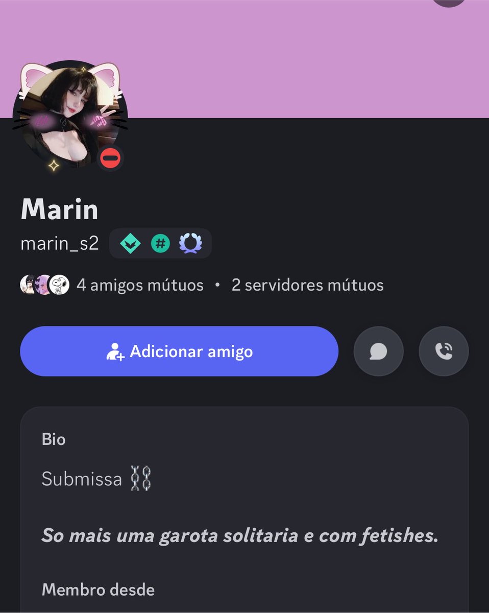 Nikotinadrogada's tweet photo. Isso cheira a homem jogador de Valorant que usa perfil fake no discord https://t.co/kcjs9GkdG0