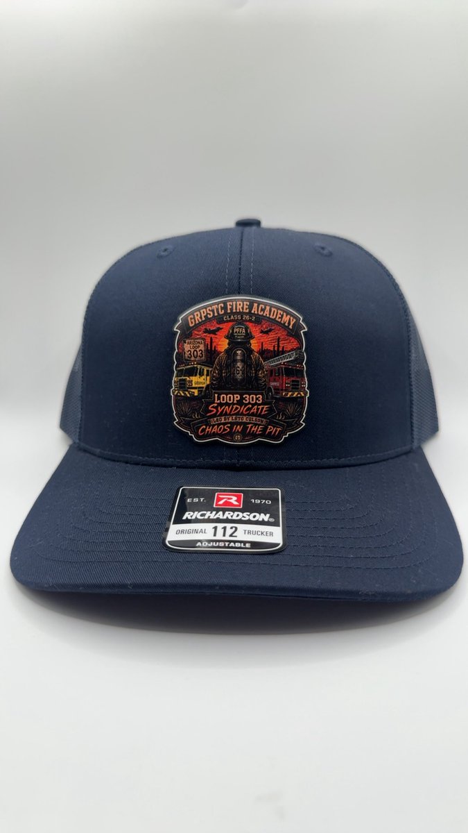 BrimTownCustoms's tweet photo. We also do custom orders with no minimum and love to help out whoever is wanting hats!

This order was a fun one to do for the GROSTC Fire Academy in Goodyear! https://t.co/UtaJXgzy65