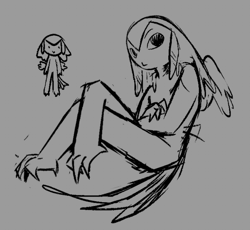 l_emonio's tweet photo. delivery bird wip https://t.co/yJwLFxXtq6