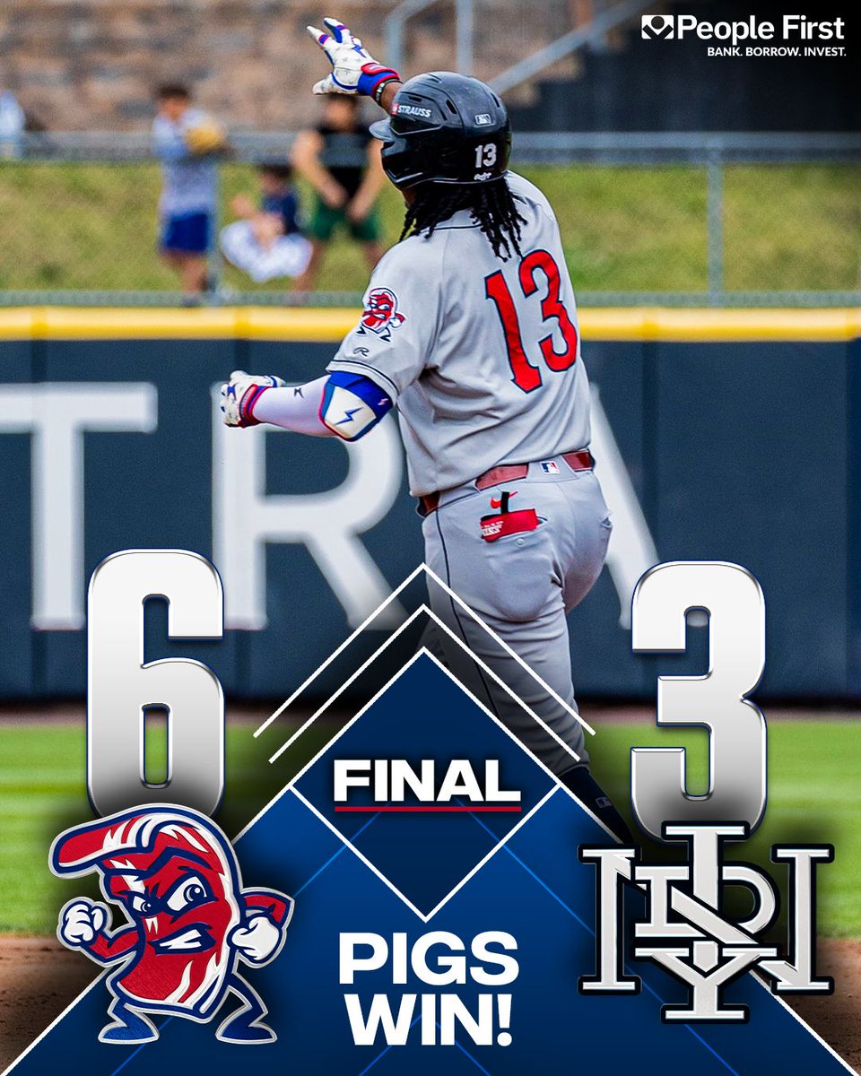 IronPigs's tweet photo. Evened the series right back 🆙 https://t.co/NYp23XoaaC