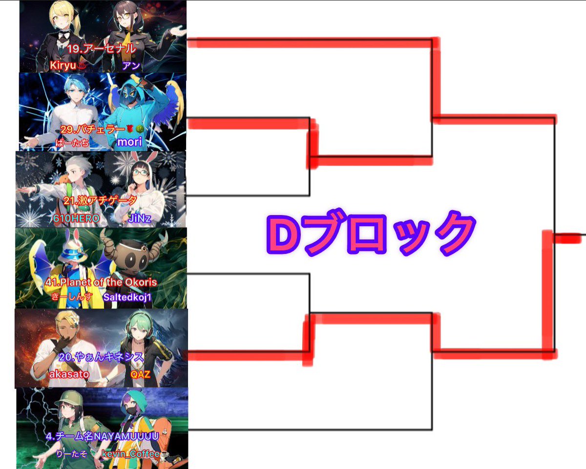 da11334's tweet photo. CブロックとDブロック https://t.co/KYHMawcsCi