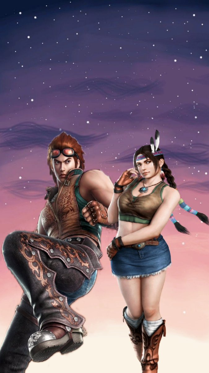 florrm_2001's tweet photo. H: We need to kick ass
J: Seriously? Are we going to do it?

#Hwoarang #Hwoalia #Tekken #Juliachang #fanart #Hwoarangxjulia #couple #Tekken6 https://t.co/7cwON5Xvo5