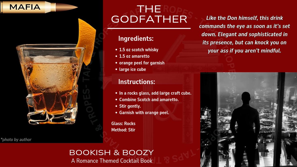 tapsandtropes's tweet photo. Bookish &amp; Boozy - a cocktail companion for romance readers. 78 trope-themed drinks that bring your favorite stories to life, one sip at a time.  

#questpit #Q #A #NF https://t.co/jvQjskgeuJ