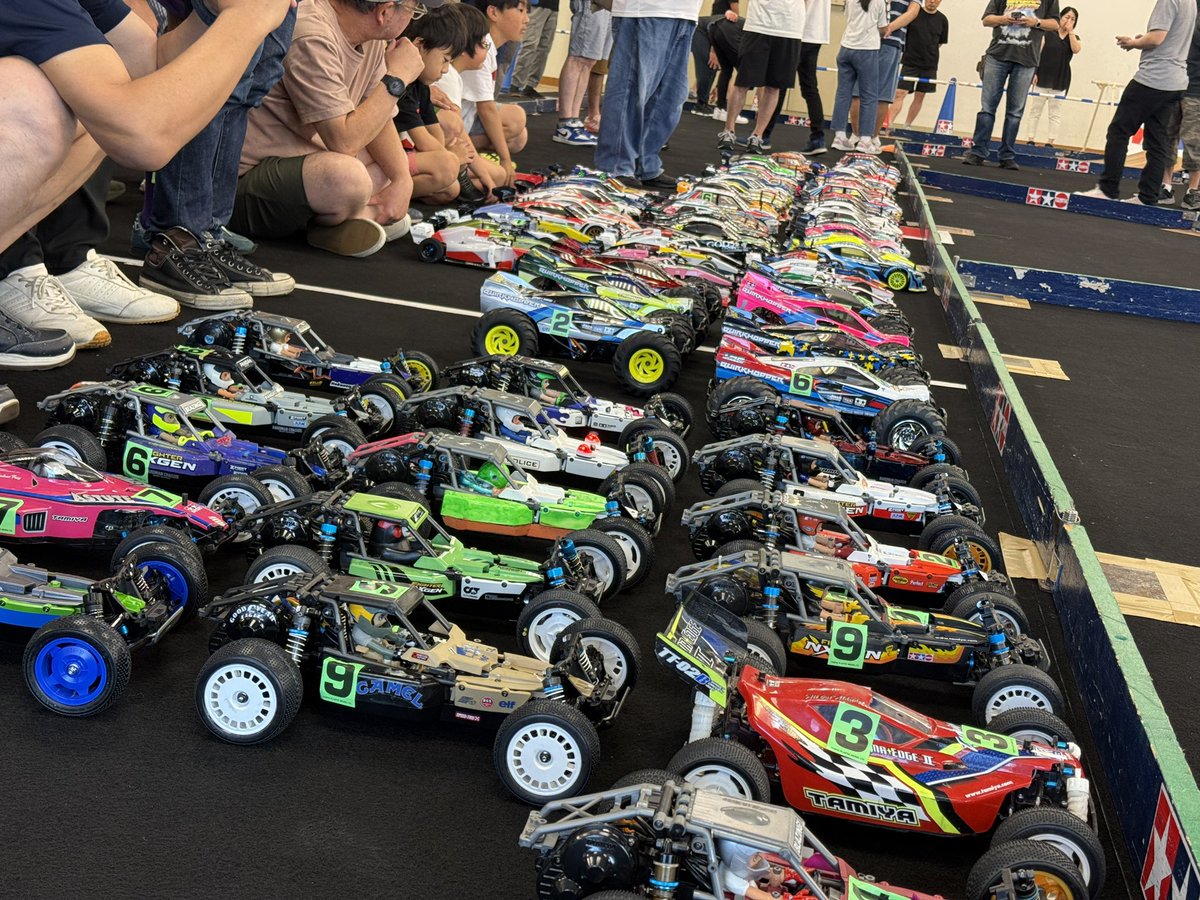 TAMIYAGP_STAFF's tweet photo. 7/25（土）タミヤGP全日本選手権東京大会　五反田TOCにて開催❗️🏁
関東ブロックの代表権を懸けてアツイレースが期待されます🔥室内会場ですが参加選手は熱中症にも注意してください！
#tamiyarc #タミヤRC https://t.co/2soBq90uT6