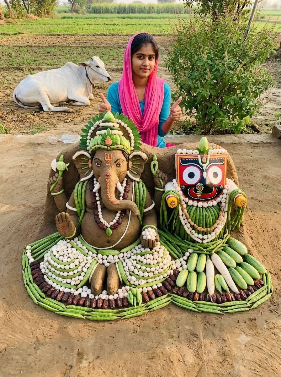 REAL___HINDUVT's tweet photo. श्री गणेश और भगवान जगन्नाथ जी का सुंदर दर्शन कीजिये..... https://t.co/LpwOfH2Jed