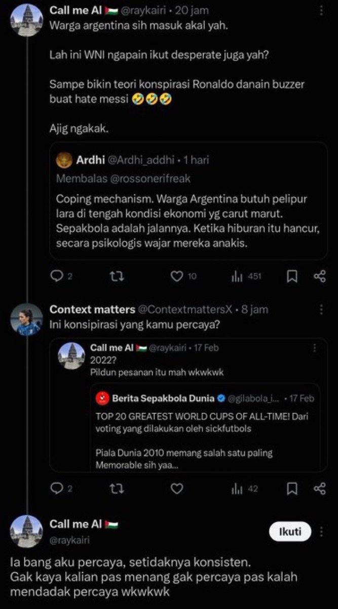 DeliorGio's tweet photo. @kalifahfattah @dihtololbgtlu @raykairi @shizuokamatcha Saya aslinya 2 orang🥱 https://t.co/1z1j4Ey3to