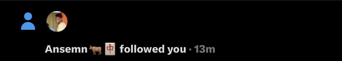 TonMoy8's tweet photo. Got followed by an acting Ansem (@blknoiz06)

Should be a sign of something $looong https://t.co/wztJvssZPd