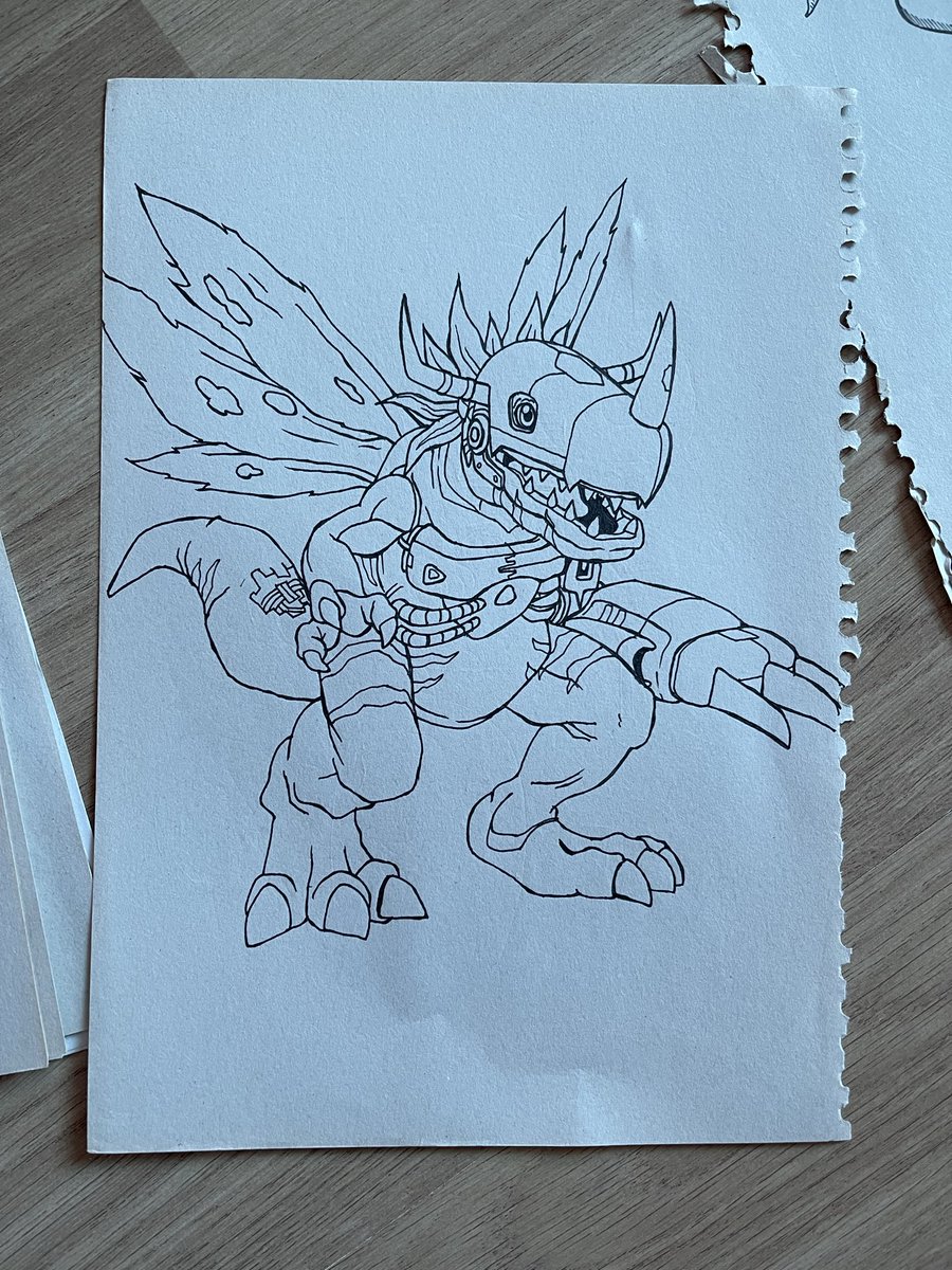 digimon_doodler's tweet photo. 옛날 낙서 https://t.co/PnGSnpBHFS