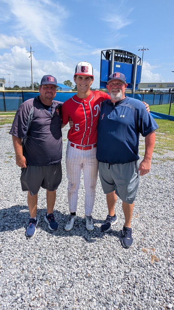 RowanSelva's tweet photo. Closed out an amazing summer hitting .329 AVG with a 1.013 OPS (12 1B, 4 2B, 6 3B, 1 HR) ⚾🔥
​Huge thanks to my teammates and Coaches Garry Highfill & Randy Merryman for a great season! Our team went 24-10-2 against awesome competition, capping it off with a final week at the Marucci World Series. Grateful for the journey!
​@maruccimidwest @usnatsmidsouth