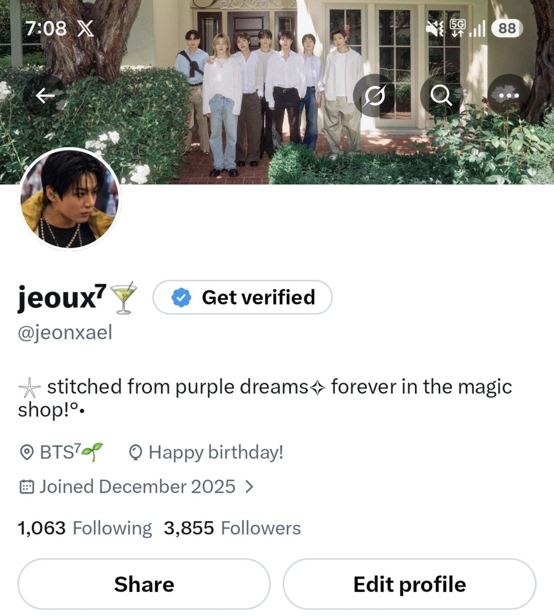 jeonxael's tweet photo. Yayy! Today is my birthday!

Another year older, another year closer to becoming the best version of myself. Thank you, BTS, for inspiring me to dream bigger, stay stronger, and keep going no matter what.

Borahae forever!💜♾️
#HappyBirthdayToMe #BTSARMY #Borahae #BirthdayVibes https://t.co/zo8yc5ofpx