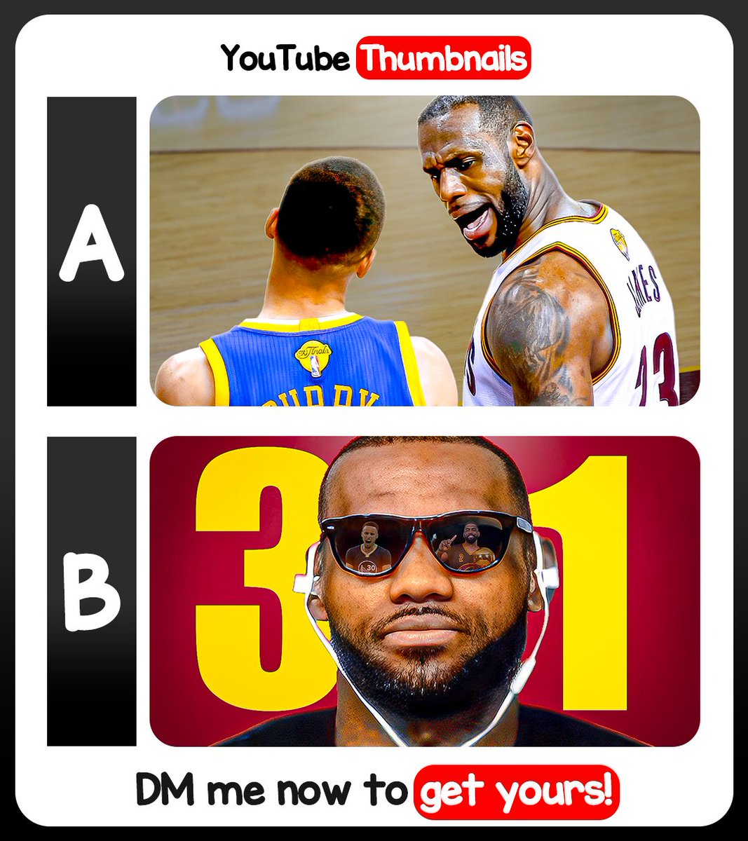 OrphicFX's tweet photo. Recent AB NBA Thumbnail design!

Available for one-time and full-time! 
Need eye-catching thumbnails? 
https://t.co/UweCDySvL3 

DM me for rates &amp; samples! https://t.co/ser8dwh5us