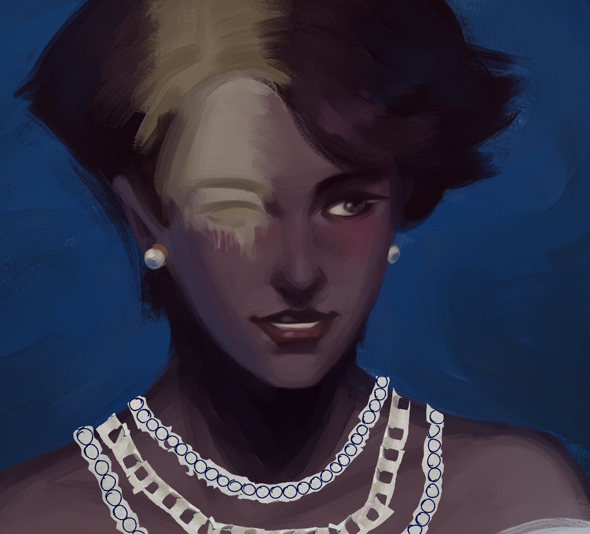 Sttarish_'s tweet photo. A painting #oc https://t.co/SBzDsXl3Gm