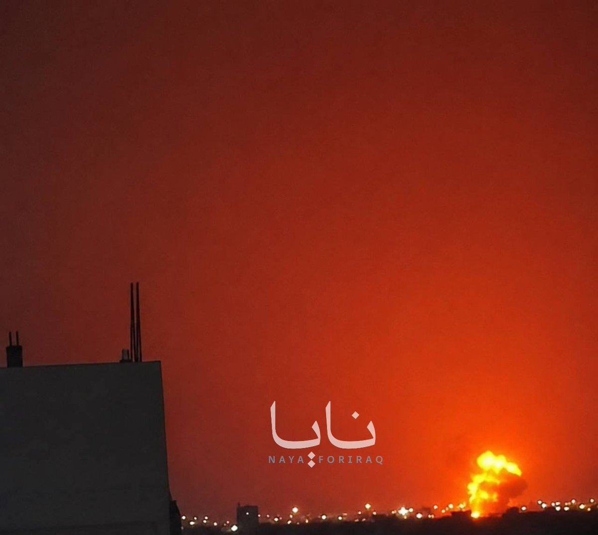 yl2vv's tweet photo. Saudi Arabia is ablaze; we told them not to mess with us, but they didn't believe us. https://t.co/ZrJYeT09d6
