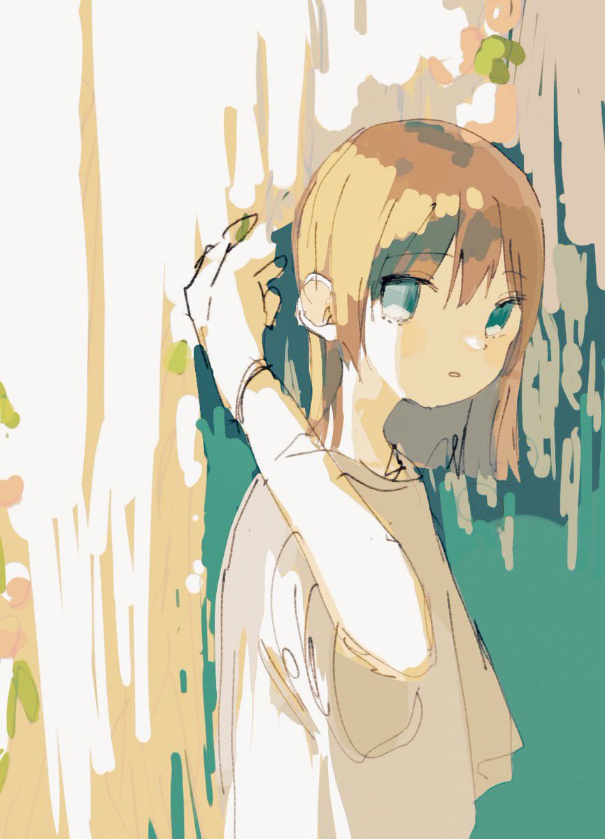 utahappi's tweet photo. 朝日を浴びる
 #イラスト #オリジナルイラスト https://t.co/CB5dK5clte