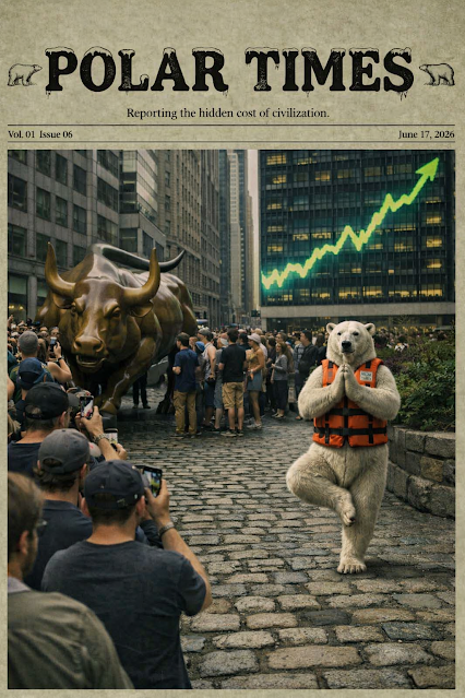 lastpenguin's tweet photo. While markets celebrate innovation and profit, the greatest costs may be borne far beyond the headlines.

Polar Bear's Note
Bull markets don't always mean a better future. #polartimes  https://t.co/cjppMCtuzb https://t.co/Y6nLSJH9wt