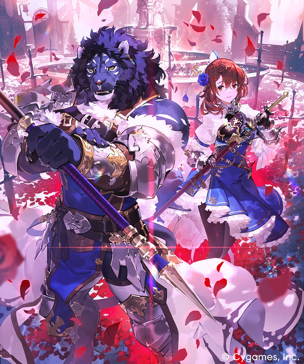 kouta_nagamori's tweet photo. Shadowverse: Worlds Beyondというゲームで【離合の有終・セタス＆メイシア】というカードイラストを描きました https://t.co/r2PLzx9MqE