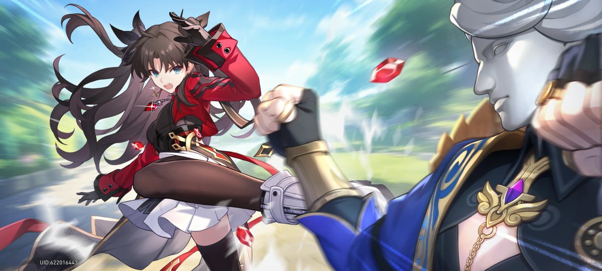 Alex_Sandro2000's tweet photo. #HonkaiStarRail Honkai Star Rail collab com Fate/stay night parte 2 https://t.co/YzWmuXA2Kz