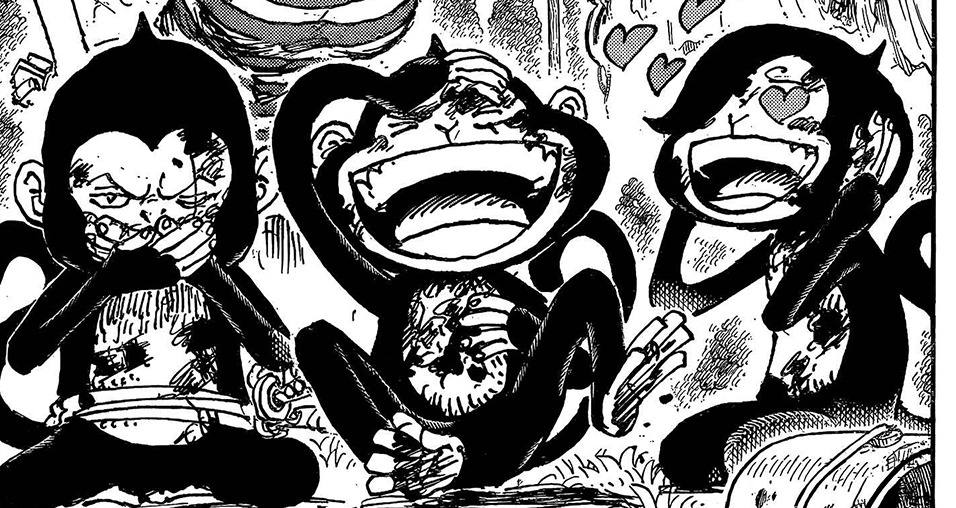 Lixogram's tweet photo. The secret between The 3 Wise Monkeys and 

the 3 types of Haki [Thread 🧵]

#ONEPIECE 
#ONEPIECE1189 https://t.co/S36GvrKVlK